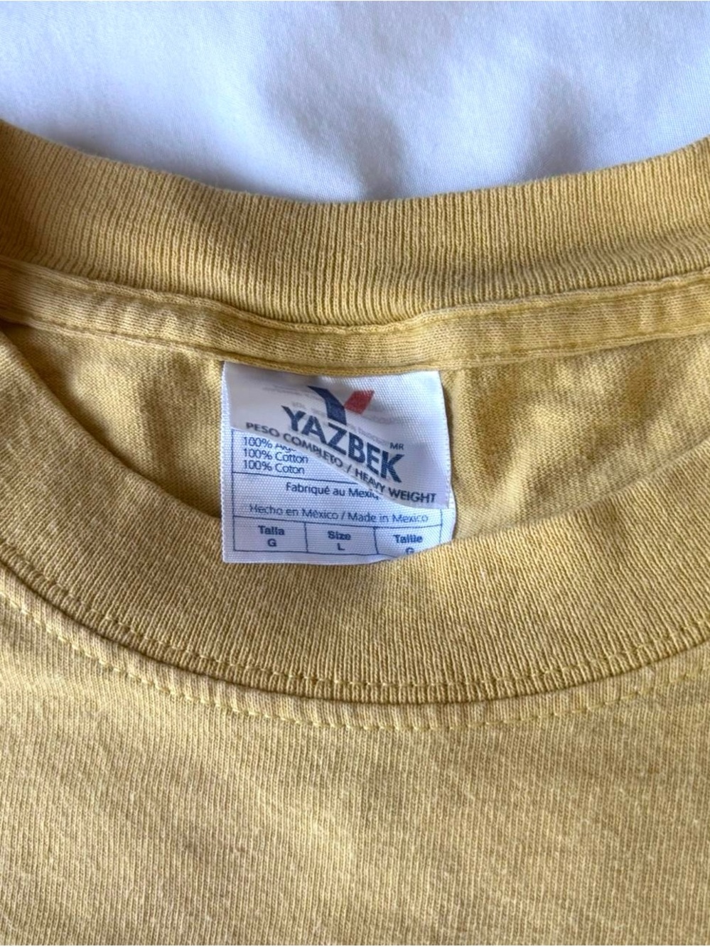 Yellow Embroidered Dolphin Tee - Cozumel Graphic Short Sleeve - Picture 5 of 6